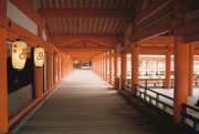The temple complex of Itsukushima-jinja