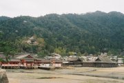 The temple complex of Itsukushima-jinja