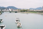 Upstream from the T bridge, Hiroshima