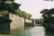 Moat and ramparts around the inner palace, Nijo-jo